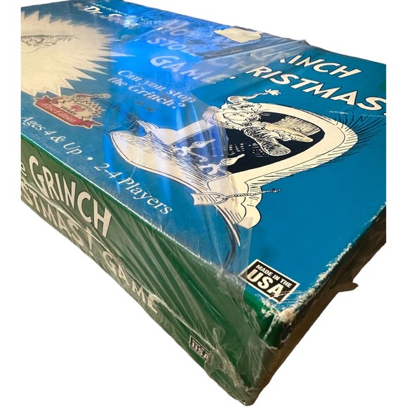New SEALED 1997 HTF Dr. SUESS HOW THE GRINCH STOLE CHRISTMAS GAME 1st EDITION - Picture 10 of 13